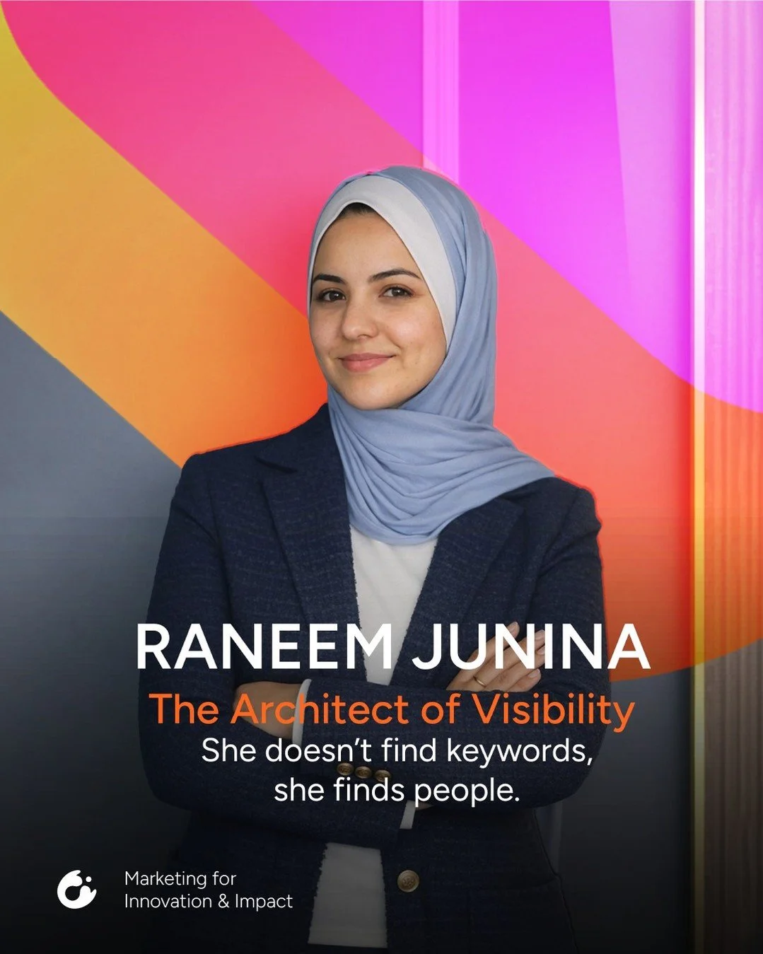 In a digital world 💻 that&rsquo;s increasingly loud, Raneem Junina is our Architect of #Visibility.

As our #SEO specialist at Olives &amp; Heather, she understands something many #brands overlook: being found isn&rsquo;t about chasing #algorithms; 