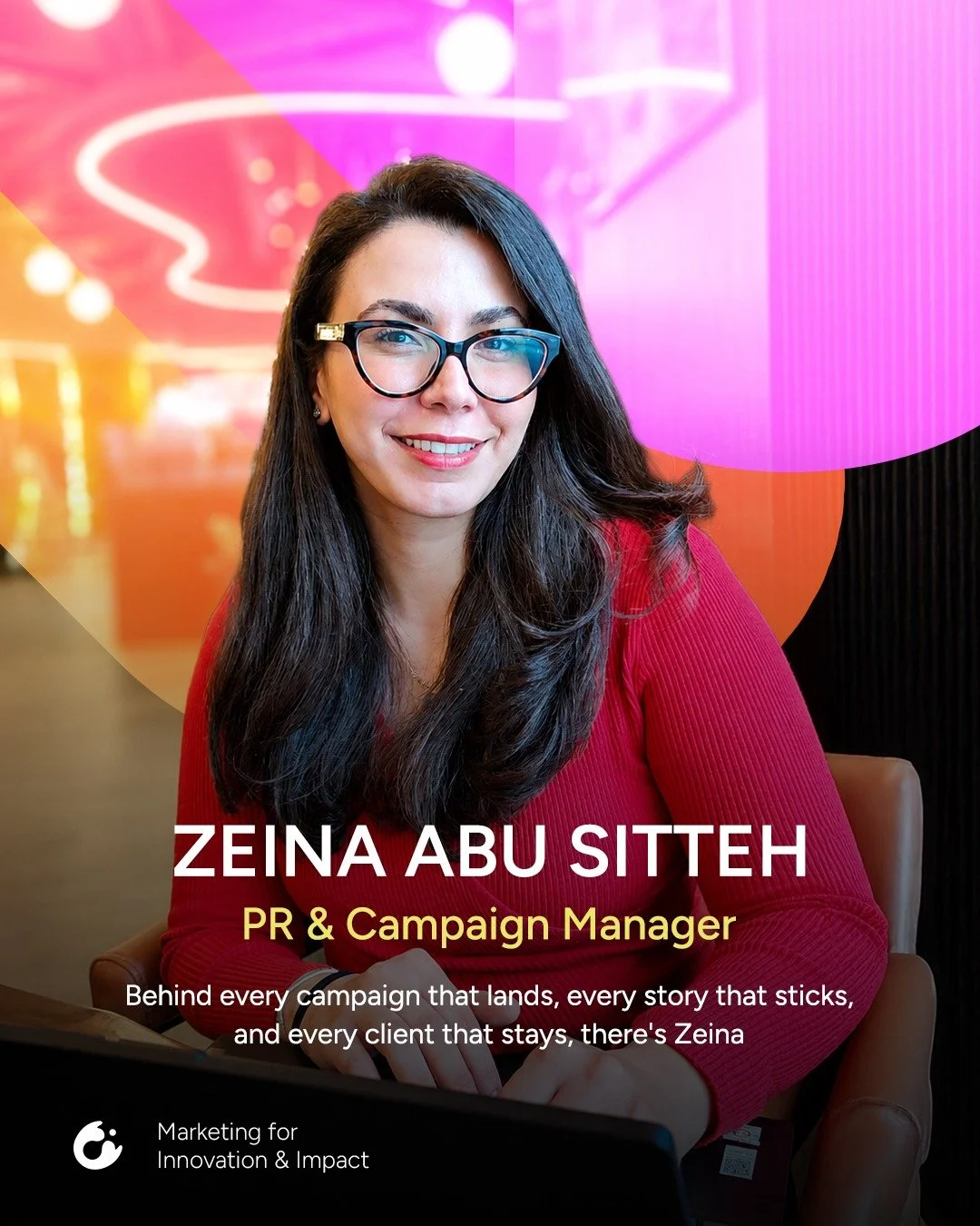 Some people treat communication as a job. Zaina AbuSetta treats it as a #calling. 

Her path hasn't been linear, and that's exactly what makes her perspective so #valuable. Every role she's taken on, every room she's walked into, every #challenge she