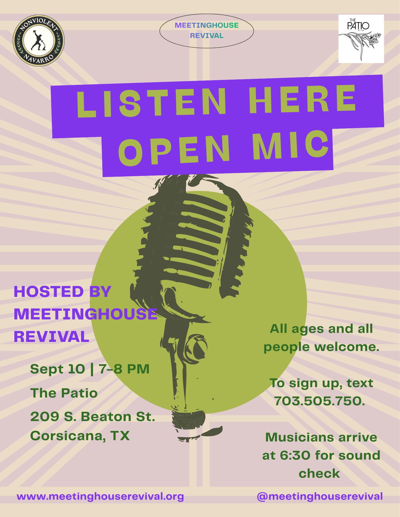 Listen Here: Open Mic 