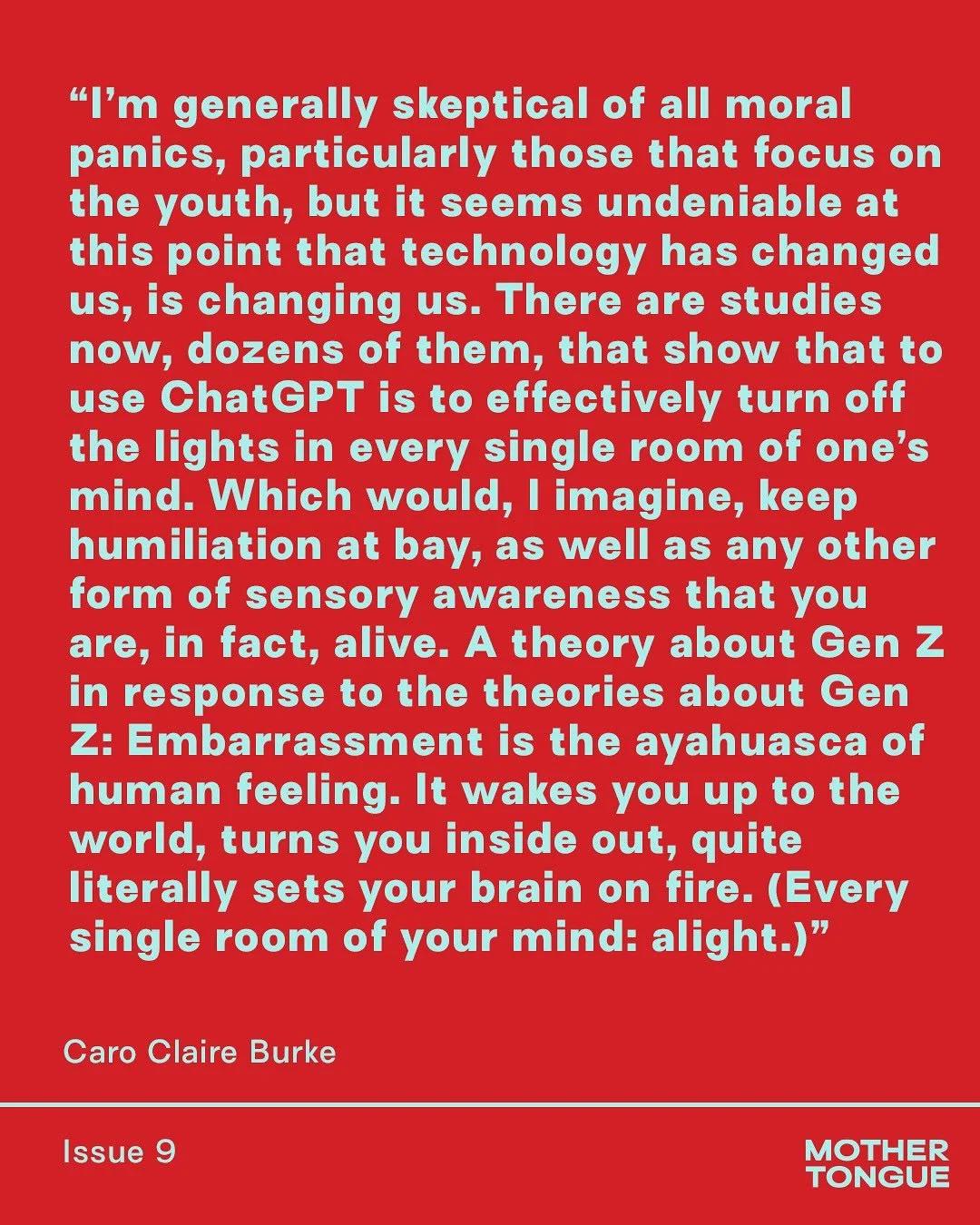 &ldquo;A running list of cringe in the year of our Lord 2025, as defined by Gen Z, as defined by the millennials and Gen Xers who are paid to study Gen Z:&rdquo; begins @caroclaireburke&rsquo;s analysis of the concept that has gripped our nation sinc