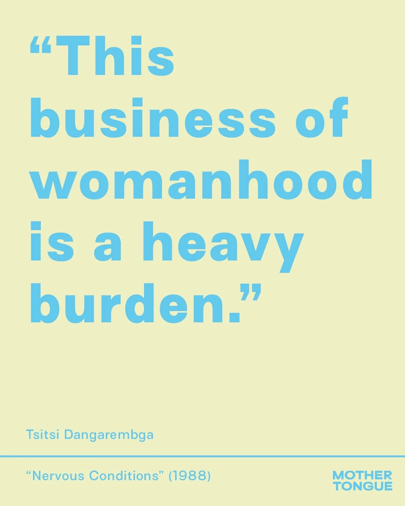 And yet, also a gift, don&rsquo;t you think? 

#mothertonguemagazine #quotes #motherhood #womanhood
