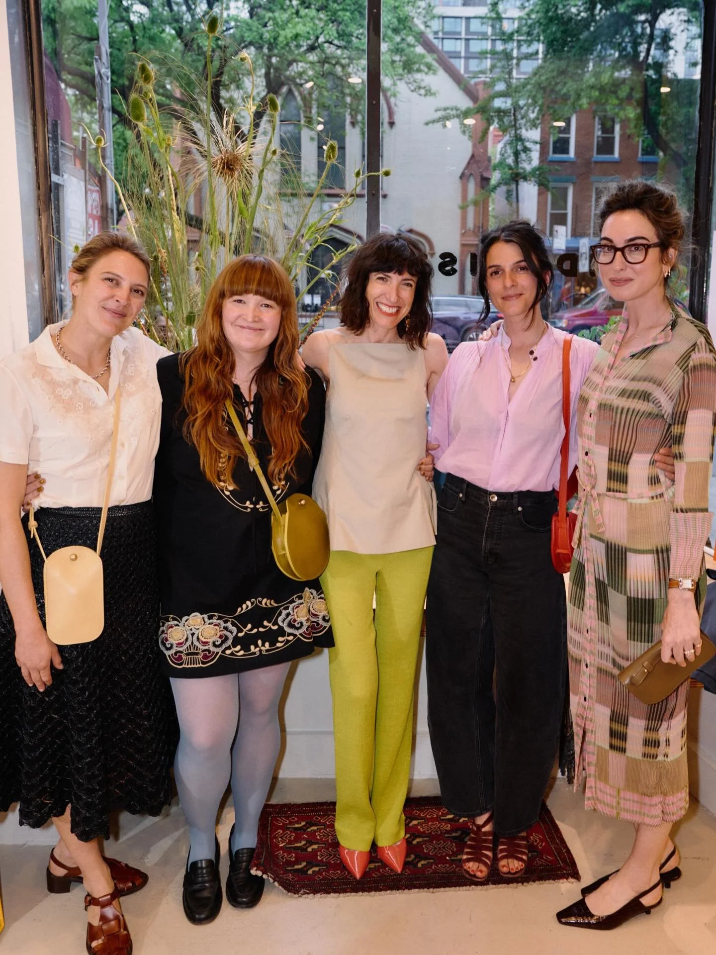 LAST WEEK we toasted to Issue 10 with @lindquist.object (who we are very lucky to call our advertising partner) in their gorgeous brick and mortar in Brooklyn&mdash;a stylish maze of chartreuse and persimmon bags, secret gardens and a bar stocked wit