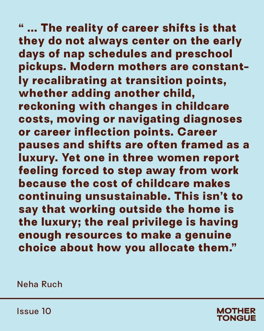 What does it mean to be an &ldquo;at home parent&rdquo; and balance your career ambitions? Which words do we use to describe such a person or phase, and why does it matter so much? Writer @neha_ruch has been at the forefront of this ever evolving con