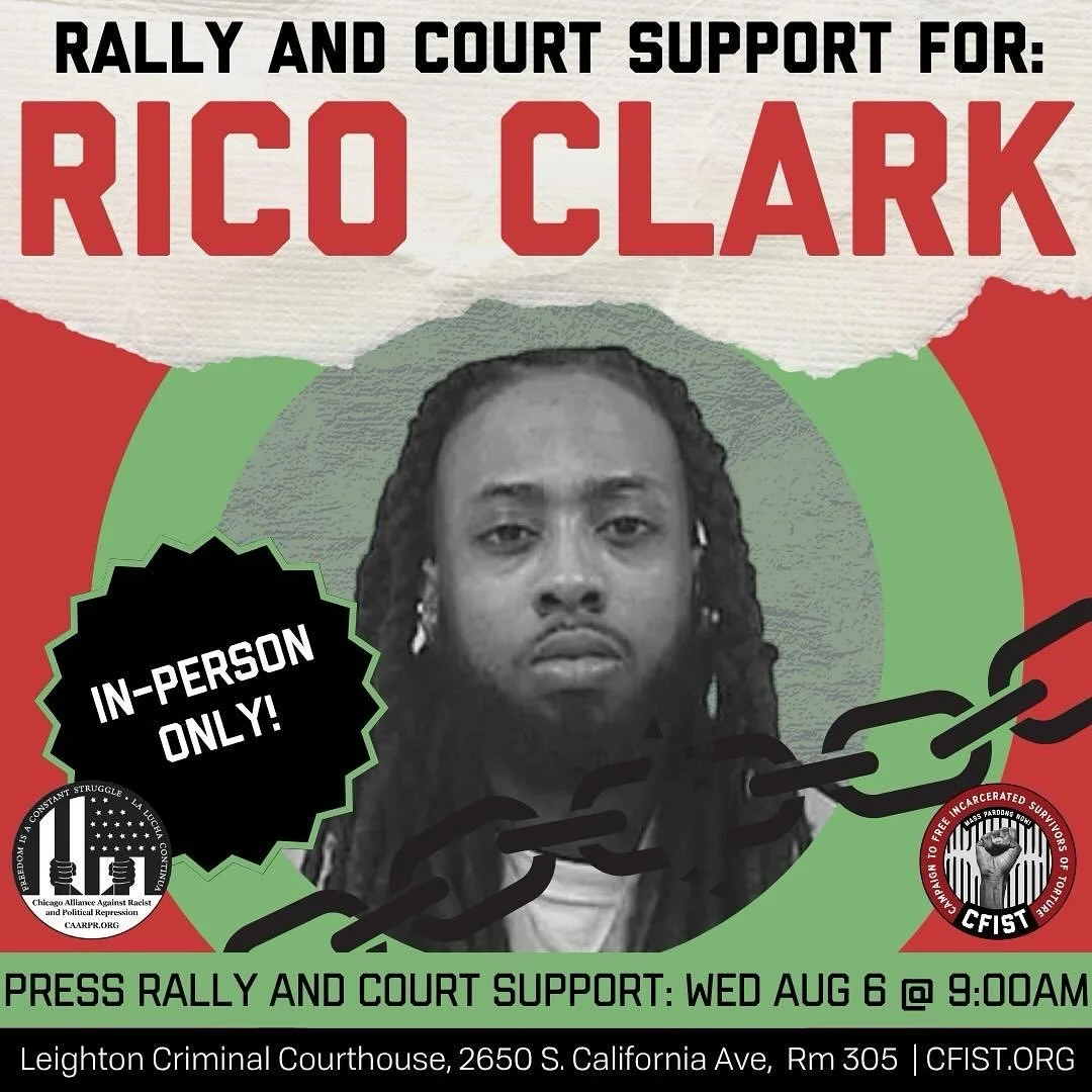 🚨JOIN US for a press rally and triple-header court date to demand freedom for three survivors of corrupt CPD detectives Brian Forberg, John Foster and Kevin Eberle! This crucial day of mobilization calls for all hands on deck! ✊🏿✊🏾✊🏽

When: 9 a.m