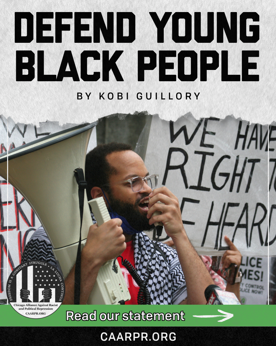 Defend young Black people