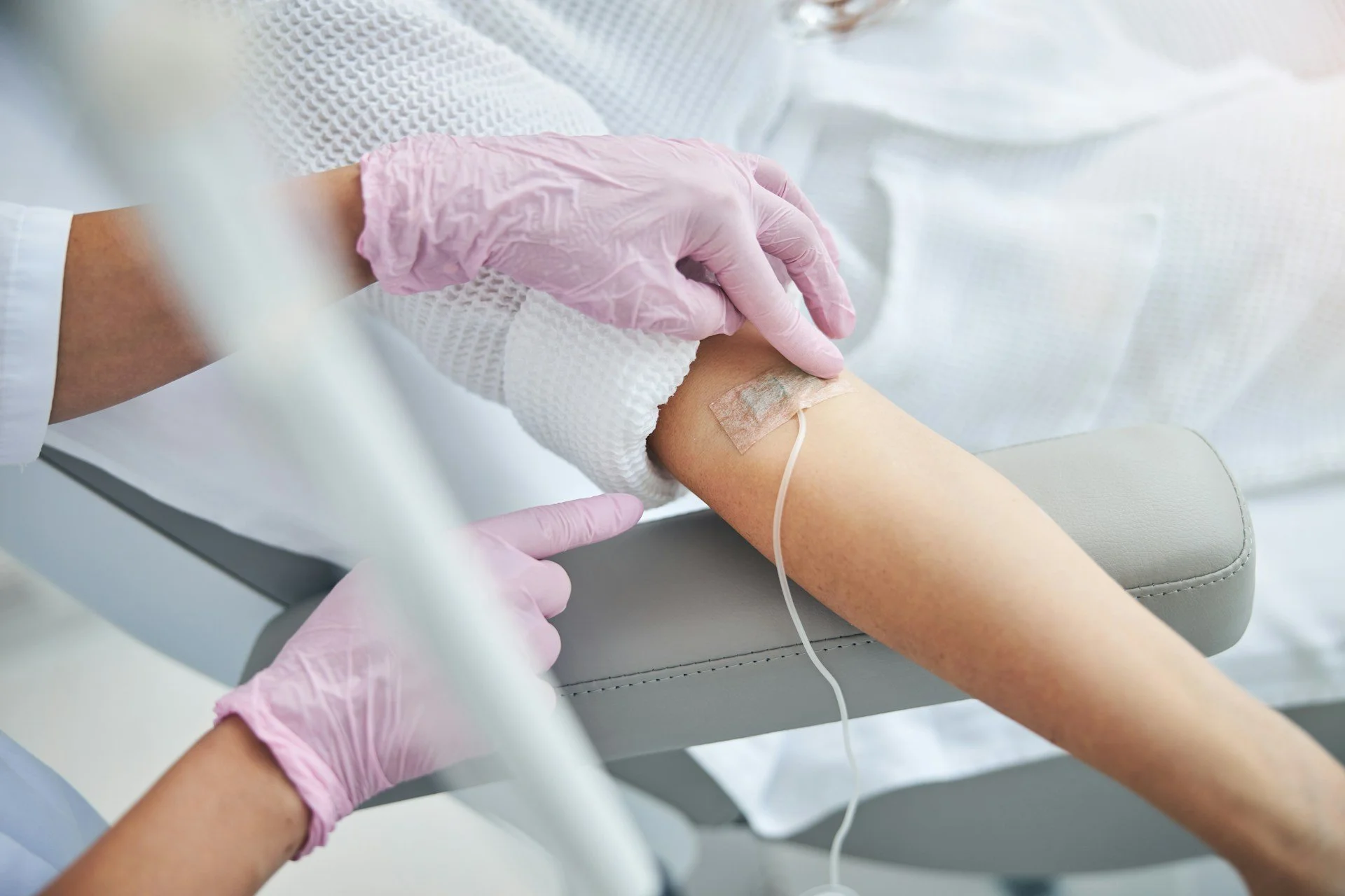 Iron infusion therapy