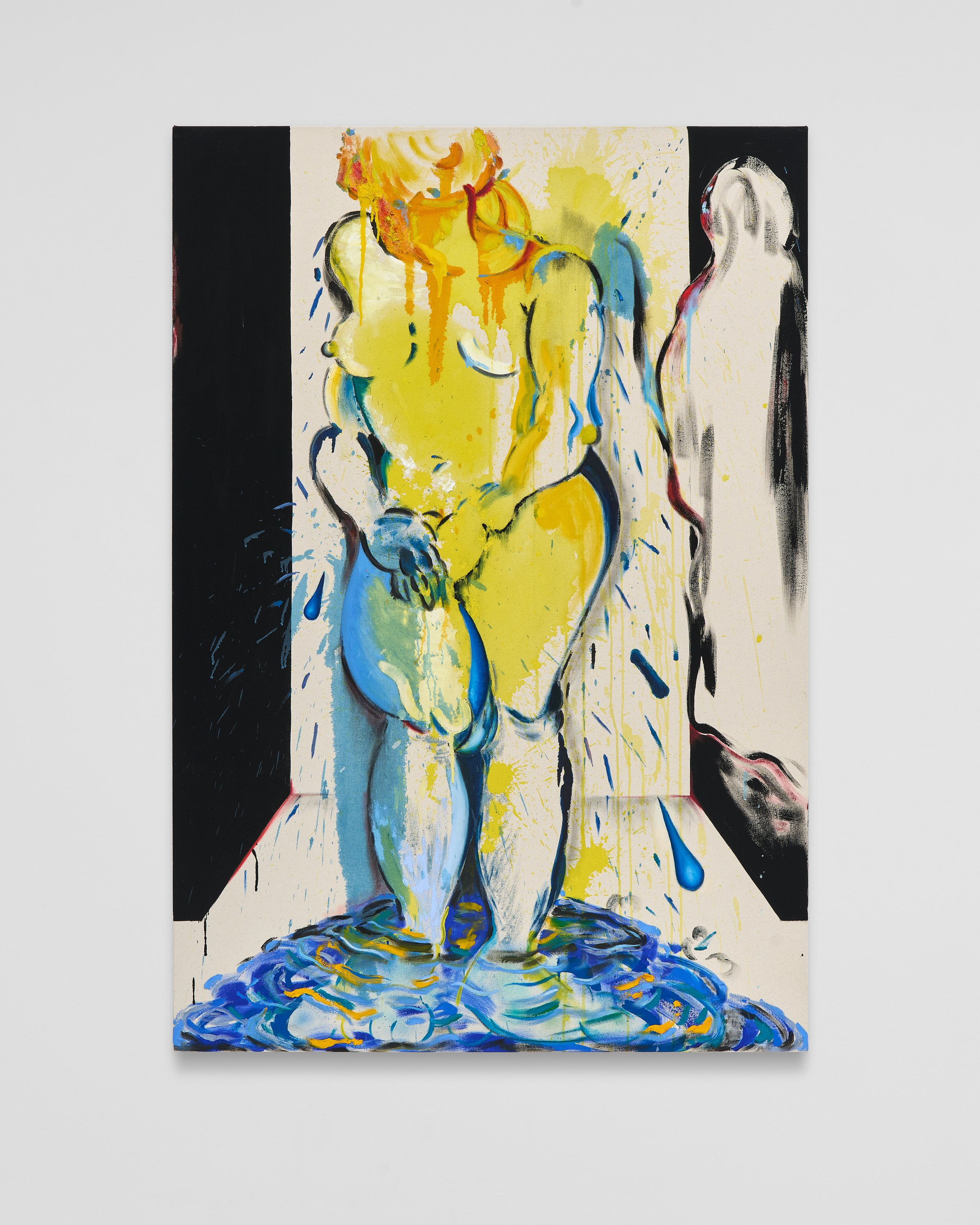 Susanna #1, 2023,
acrylic, flashe, and oil on canvas, 64 x 44 in.