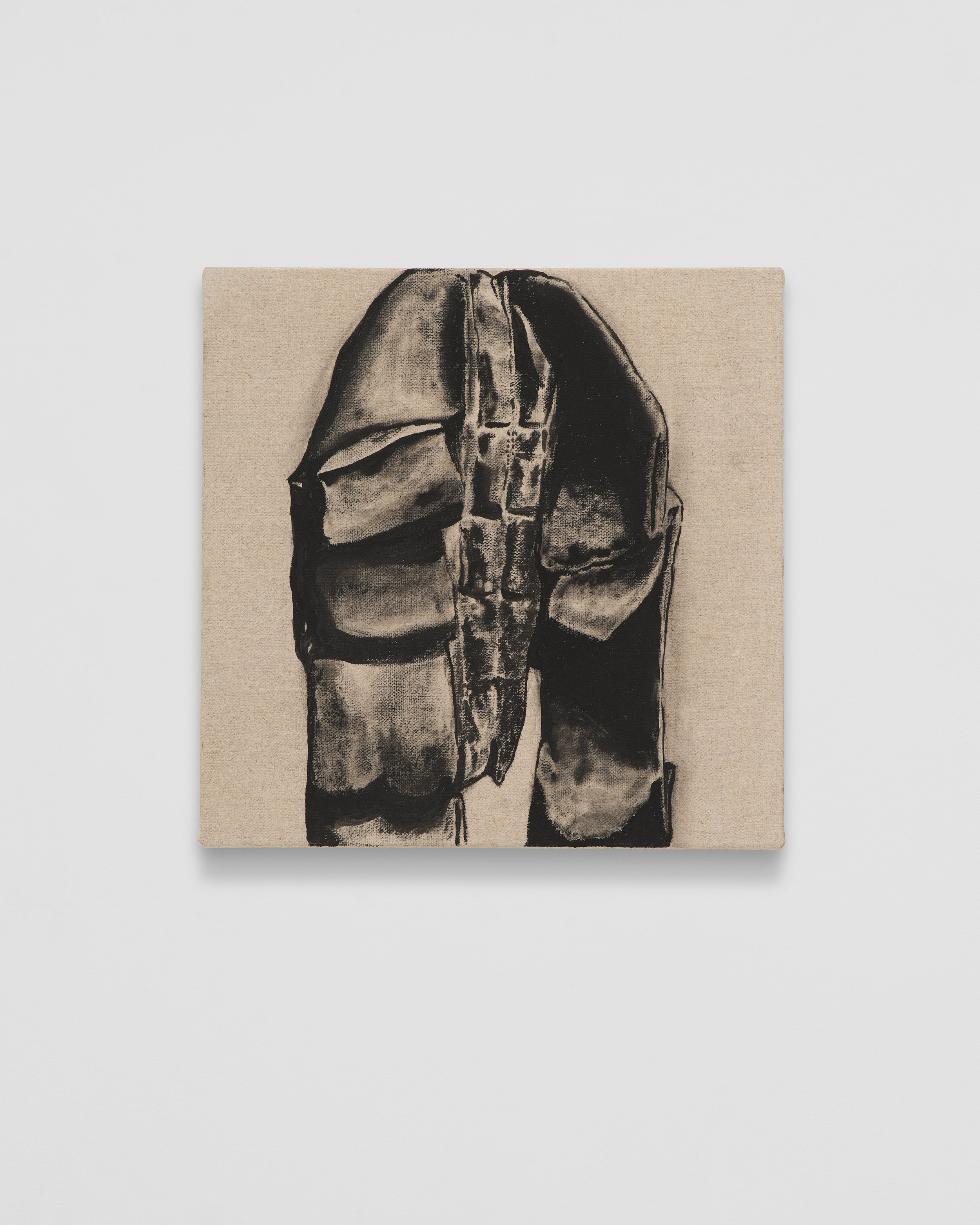 Cluster Bow, 2024,
flashe on linen,12 x 12 in.