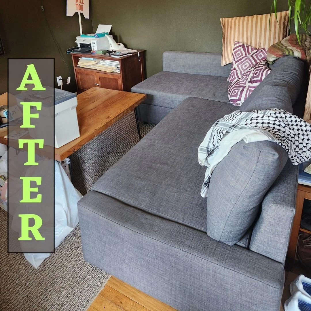 This project ended being a big paper organizing project, we built a file system to help manage and home important papers. 

#ProfessionalOrganizing #LivingroomDeclutter #PaperOrganizing #SortnSell #MakeSpaceToFindThings #MakeSpaceForChange