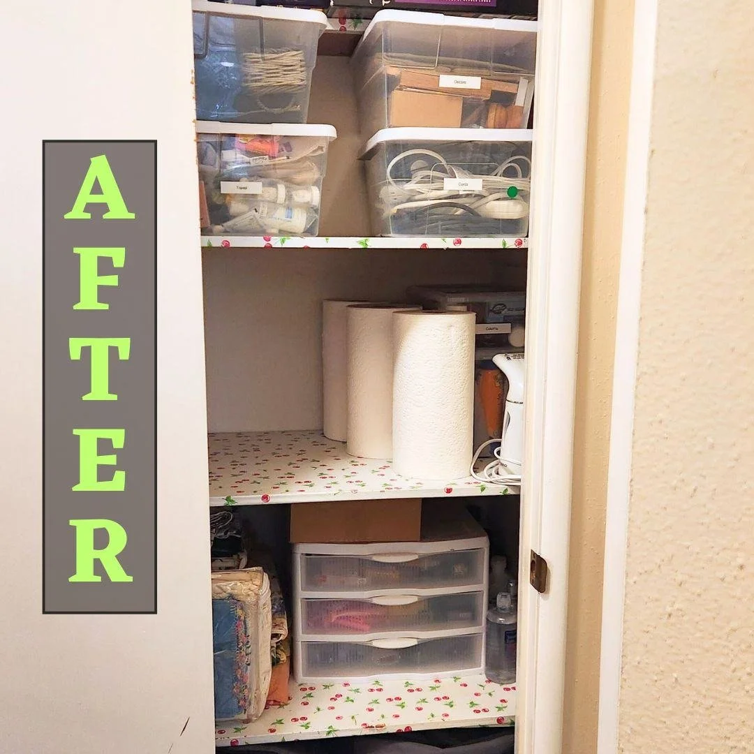We did some organizing and decluttering in this hall closet. We got rid of excess clutter and combined like items. We also used labels to make it easy to remember the categories. 

#ClosetOrganizing #Decluttering #ProfessionalOrganizing #SortnSell #M