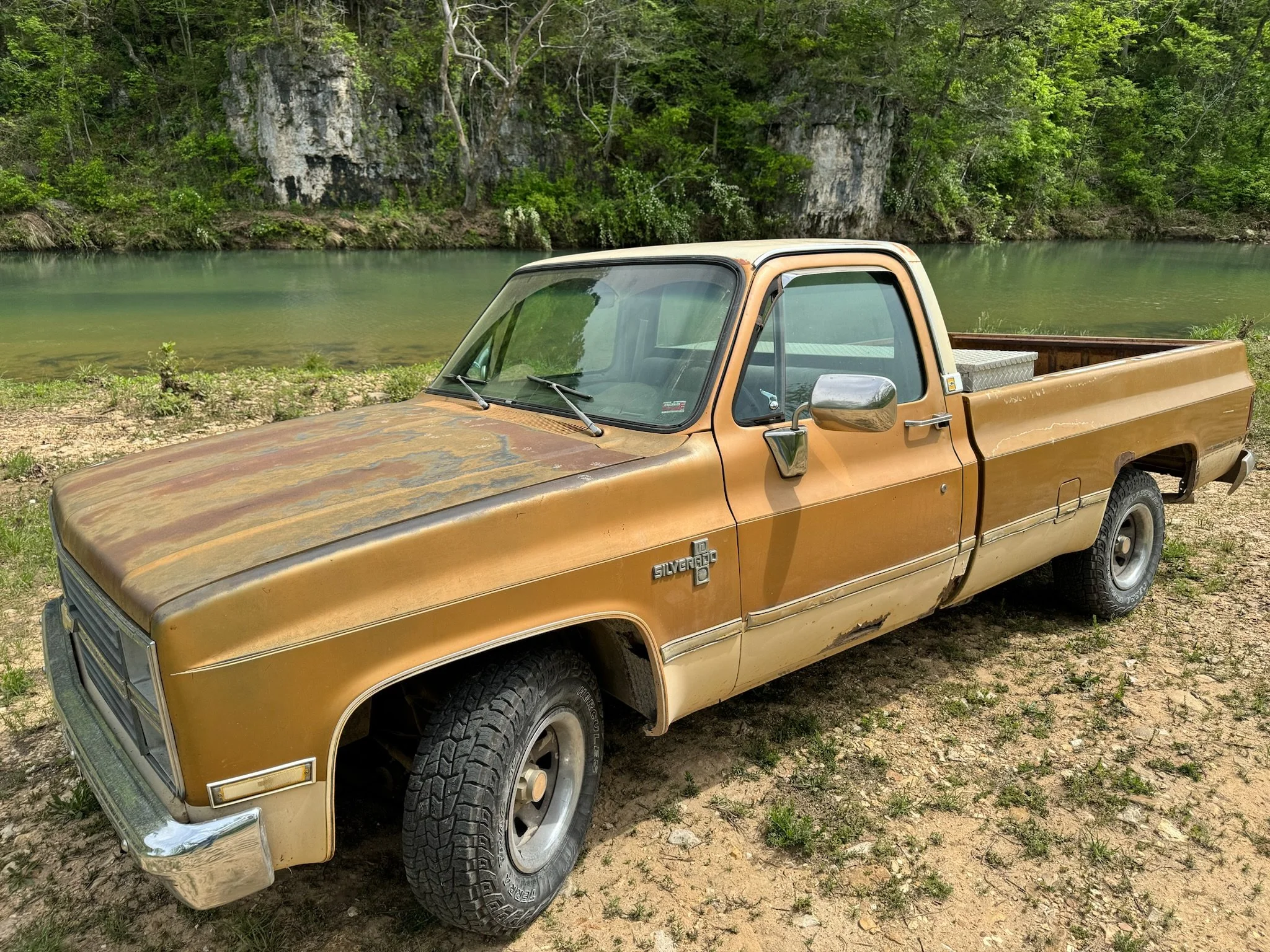 Full of rust and potential