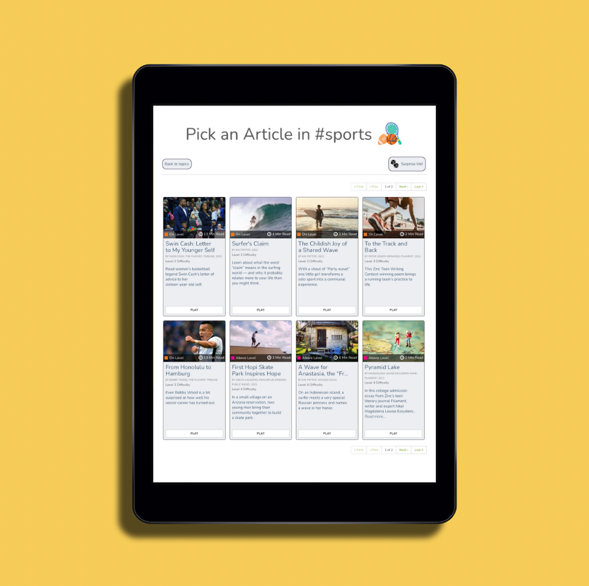 Products — Zinc Reading Labs
