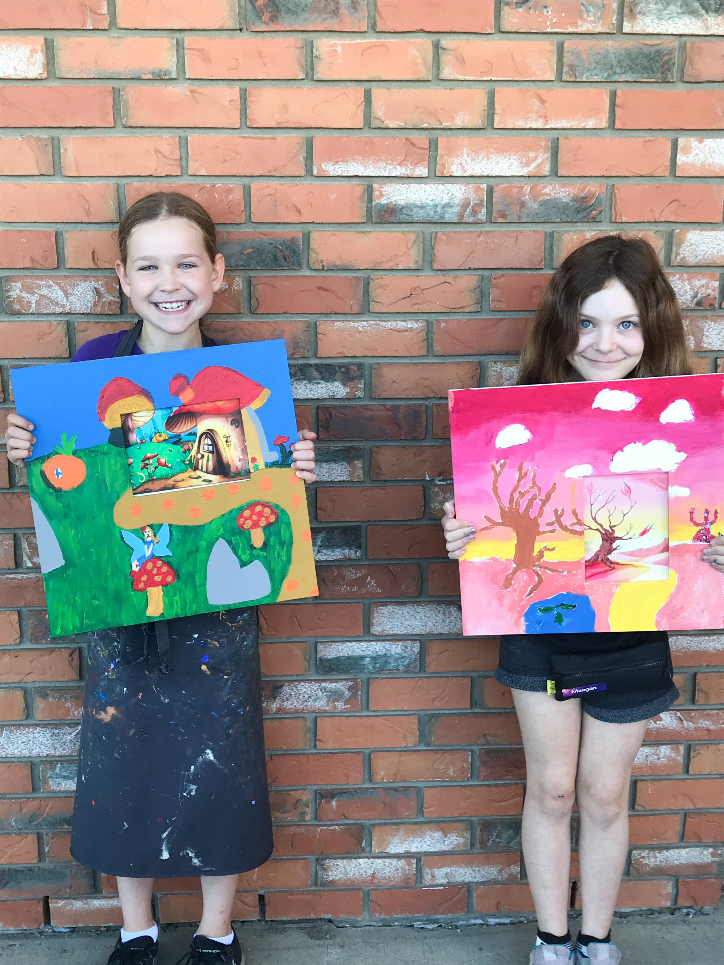 happy-campers-students-learners; july-art-camp-ages-8-to-10-studio-yeg-art-for-kids; children-learning-workshop-local-business; young-artists-community; fun-educational-artwork-for-youngsters