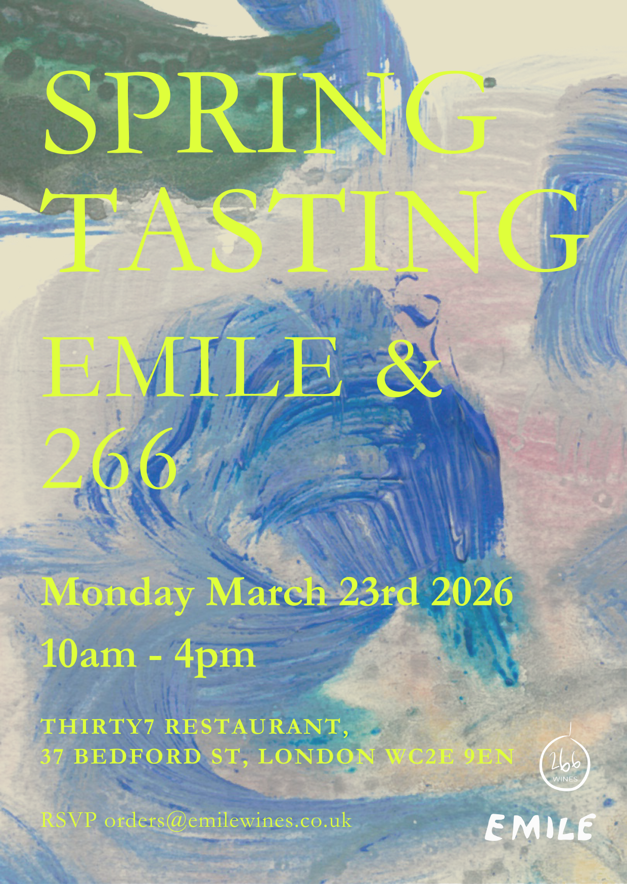Spring Tasting - March 2026