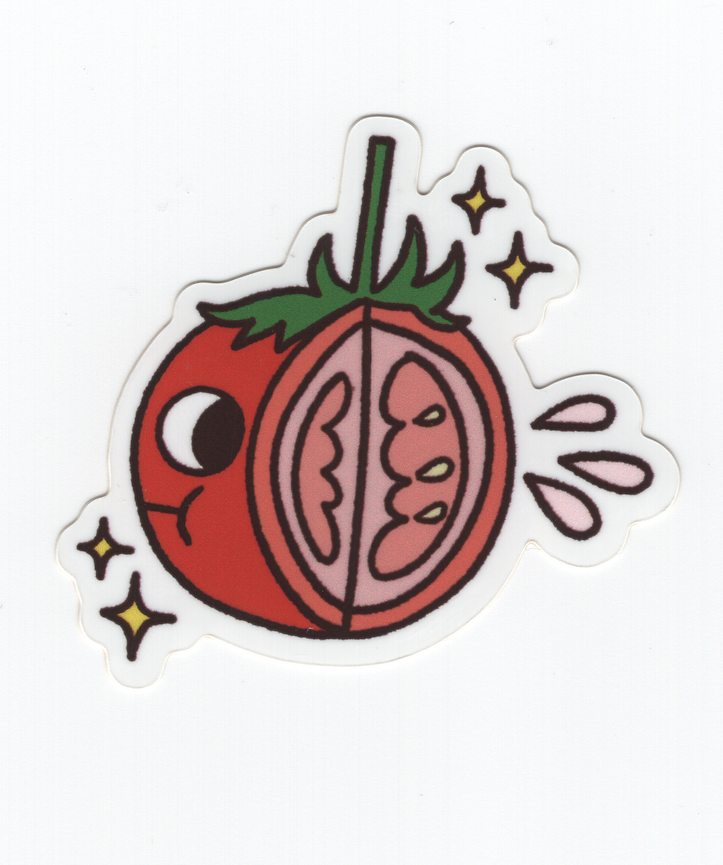 Juicy Tomato Sticker