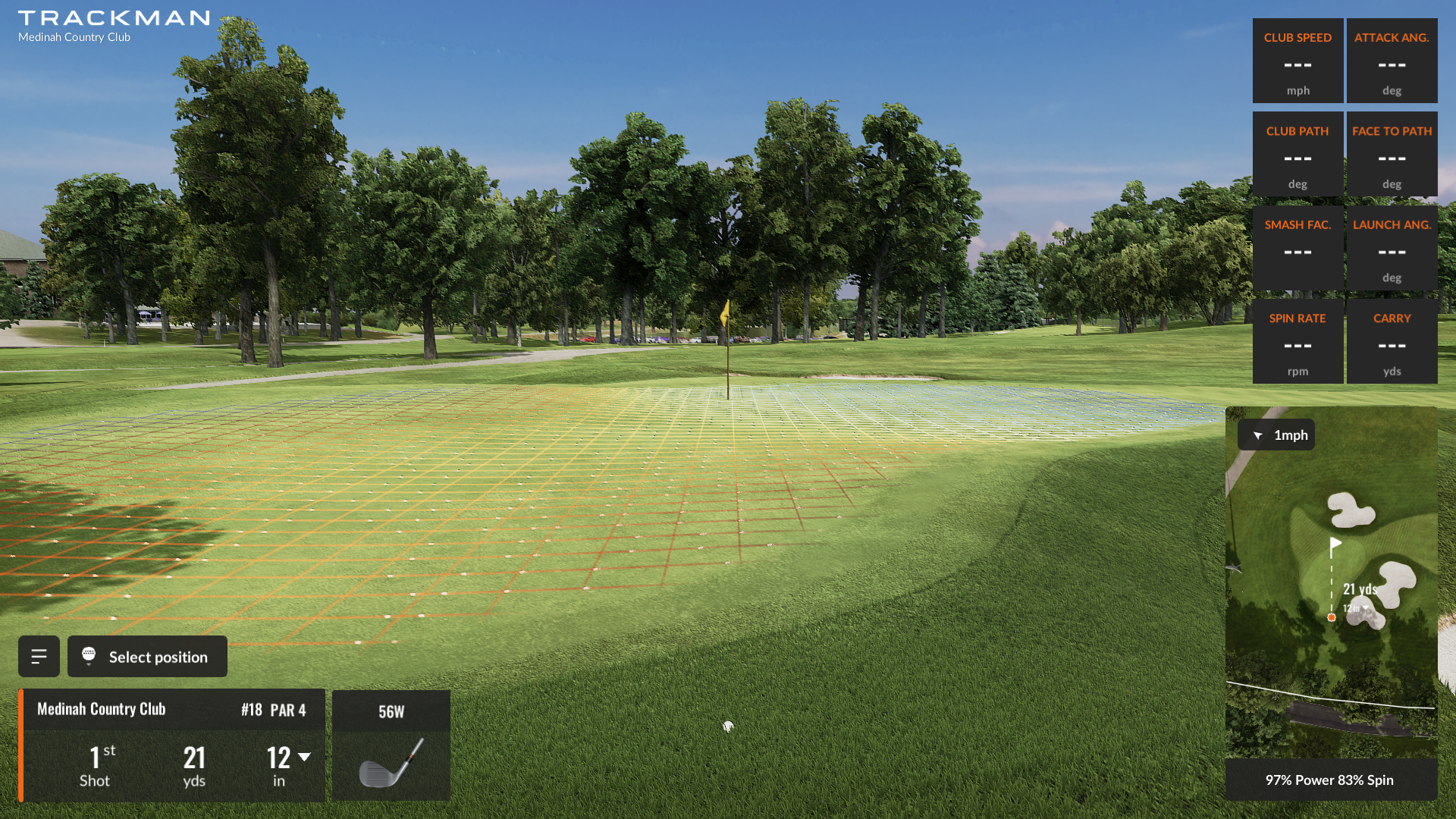 Le Golf National - TrackMan Virtual Golf 