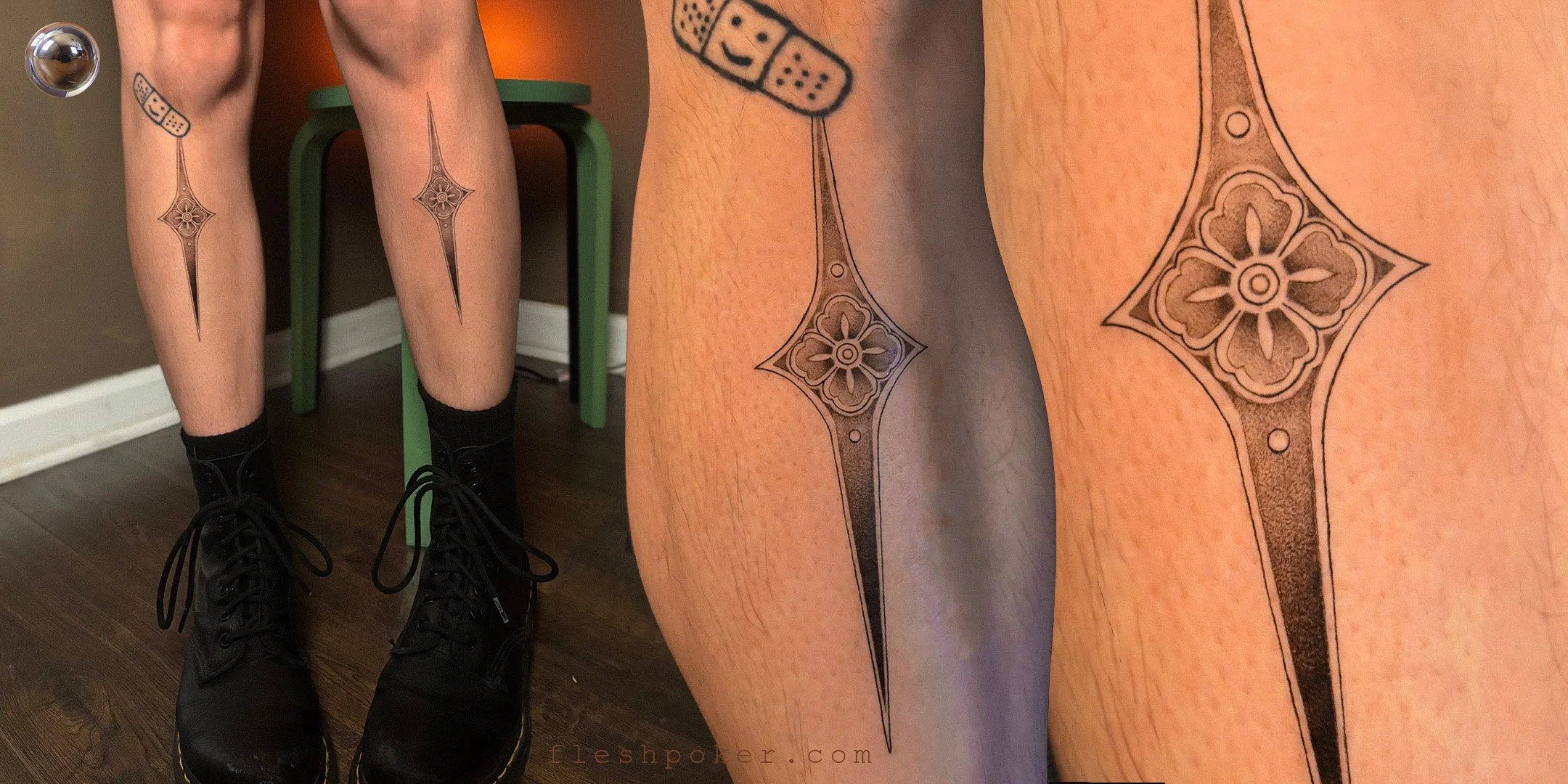 ORNAMENTAL SHIN PAIR