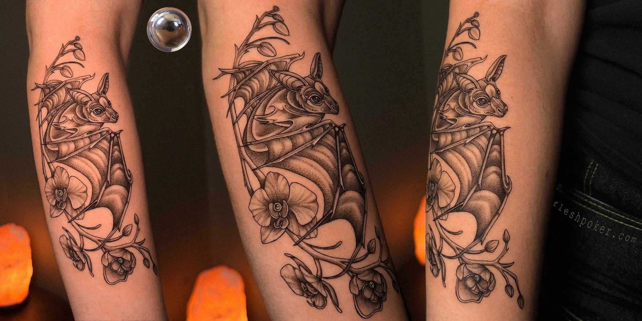 CUSTOM BOTANICAL BAT