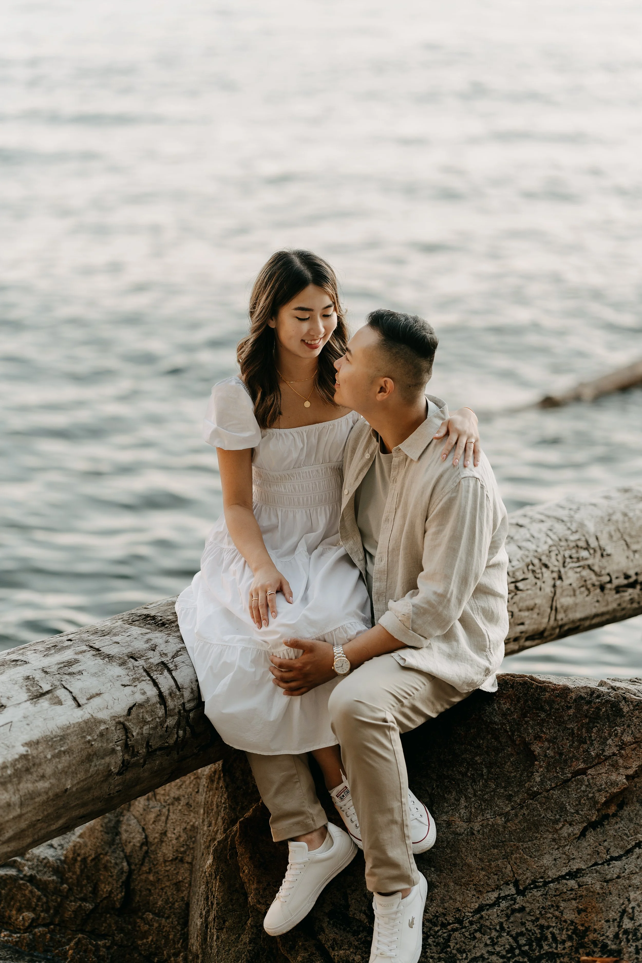 couples engagement photography vancouver