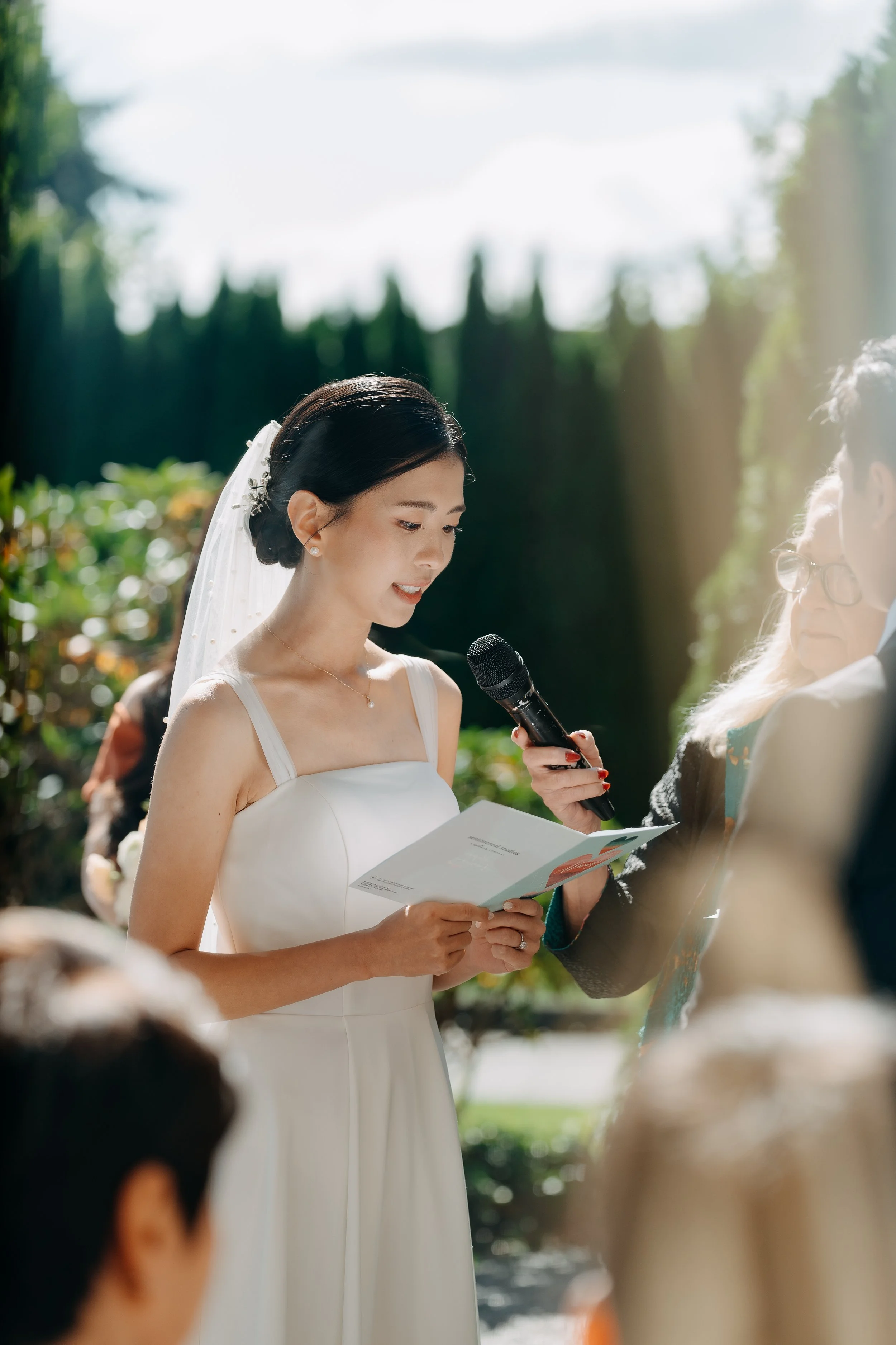 bride vows at westwood plateau