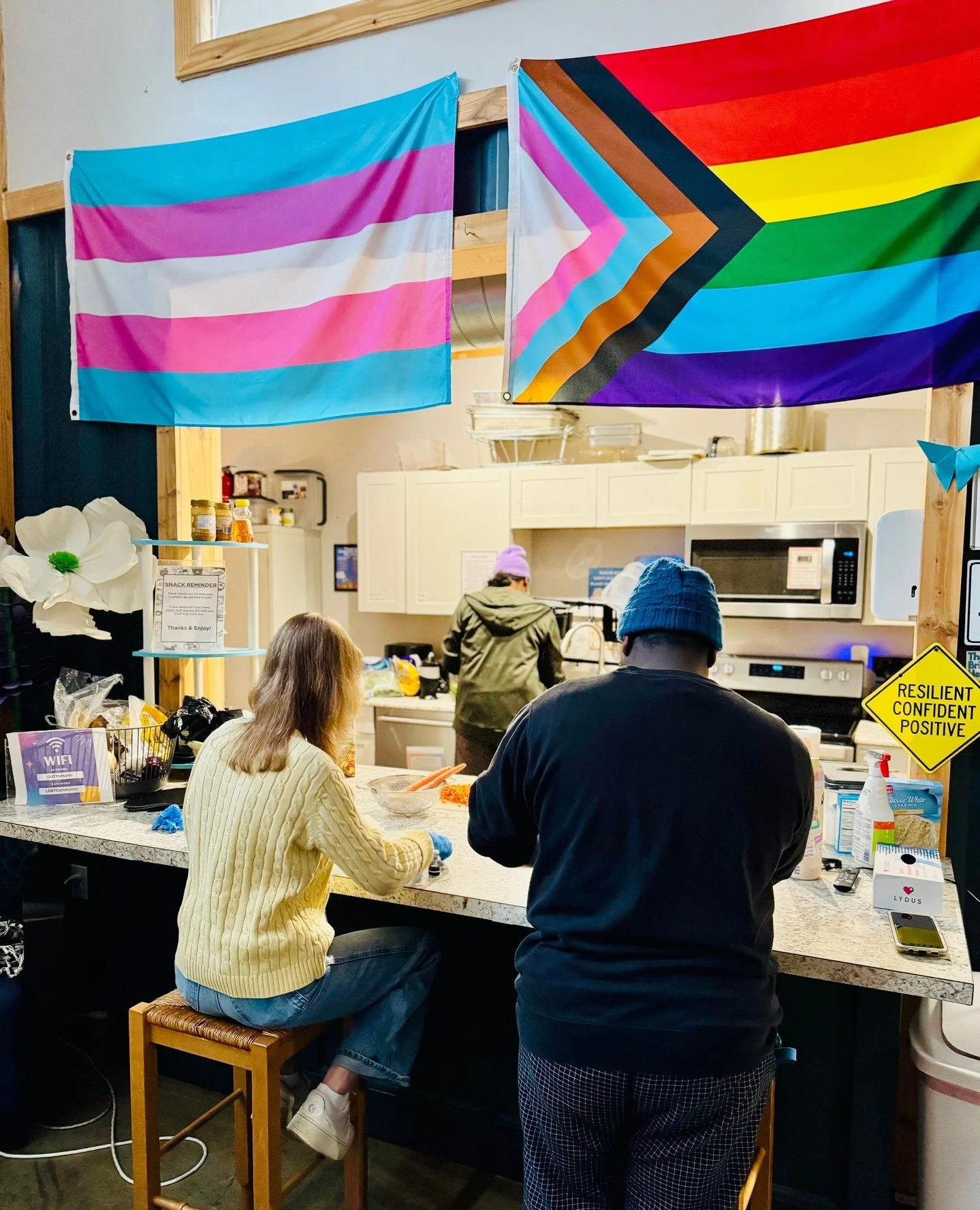 This month at the Youth Empowerment Center! 🏳️&zwj;🌈⁠
⁠
🗓️ Weekly⁠
Hot Meals 5-6pm⁠
HIV Testing Wed 2-6⁠
⁠
❄️ DECEMBER ⁠
12/2 Group Therapy 6PM⁠
12/5 ShowerUp @ OCC 1-4PM⁠
12/8 Holiday Craft Night 5PM⁠
12/12 ShowerUp @ OCC 1-4PM⁠
12/15 Game Night 