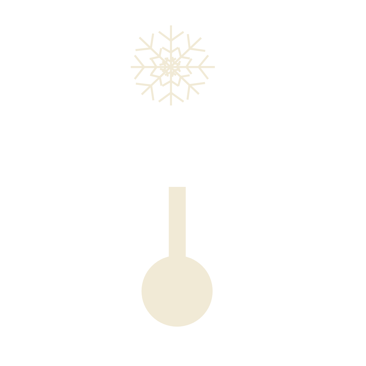 Thermometer and frost depth icon for retaining wall base preparation