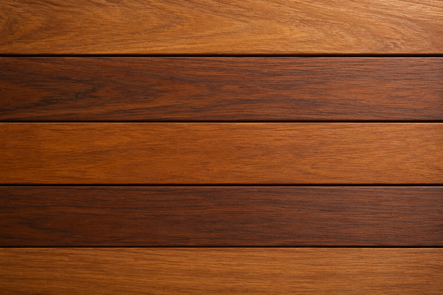 Close-up texture of Ipe and teak wood accents used in outdoor kitchen design