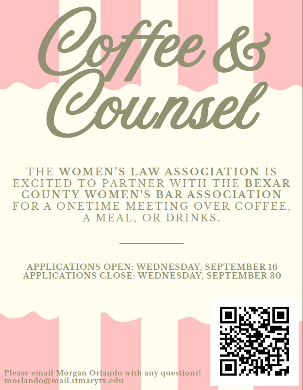 Coffee + Counsel Mentorship Program