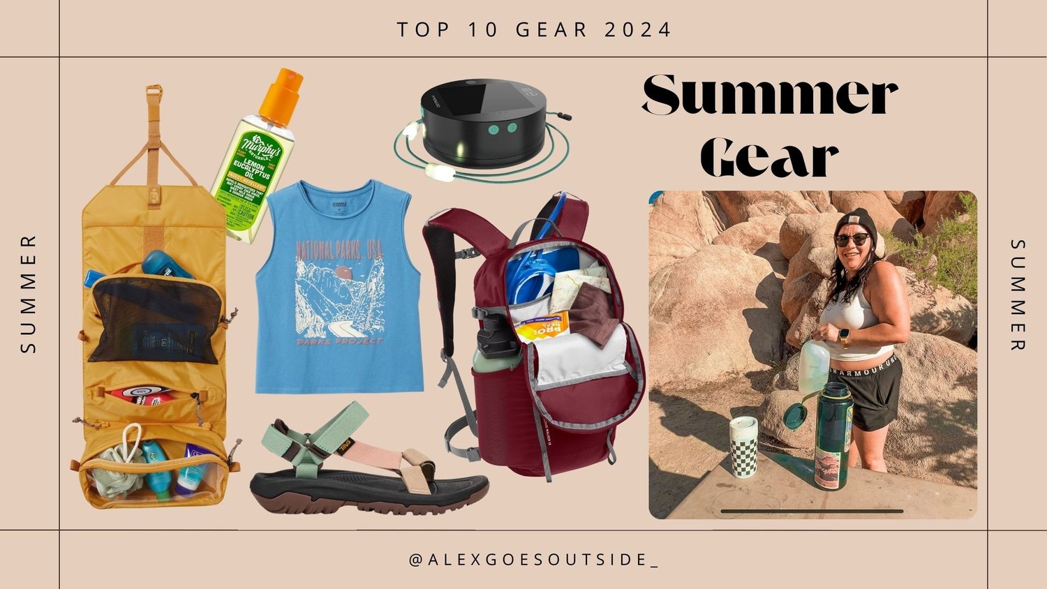 Top 10 Summer Gear Guide — ALEX GOES OUTSIDE - TRAVEL BLOGGER