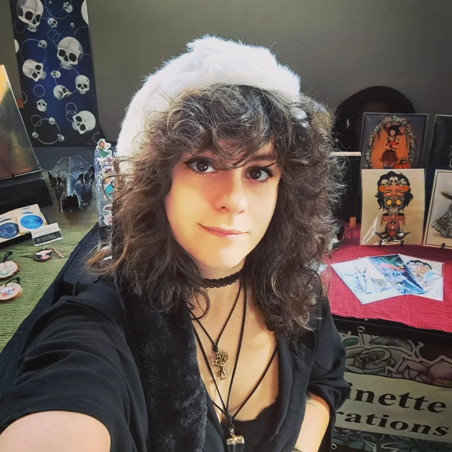 Day 2 of the @longviewdarkmarket! Free admission, 11-5. Come grab a coffee, visit me and a ton of other amazing artists, and get your picture with Krampus. See you here ✌️💙
-
-
#cowlitzcounty #longview #pnw #pdx #darkart #darkmarket