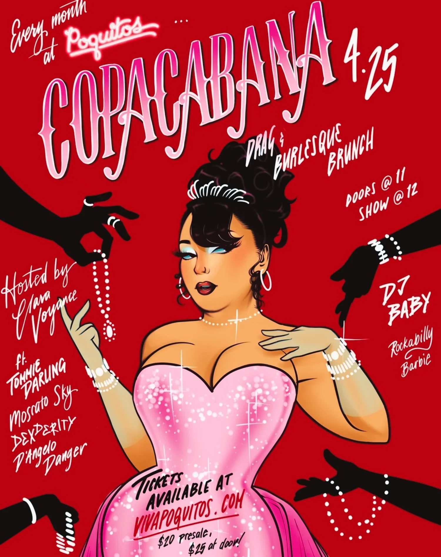 COPACABANA Drag & Burlesque Brunch 