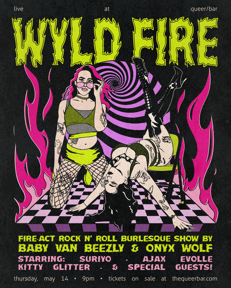 Wyld Fire: A Rock n' Roll Burlesque Show with LIVE FIRE acts!