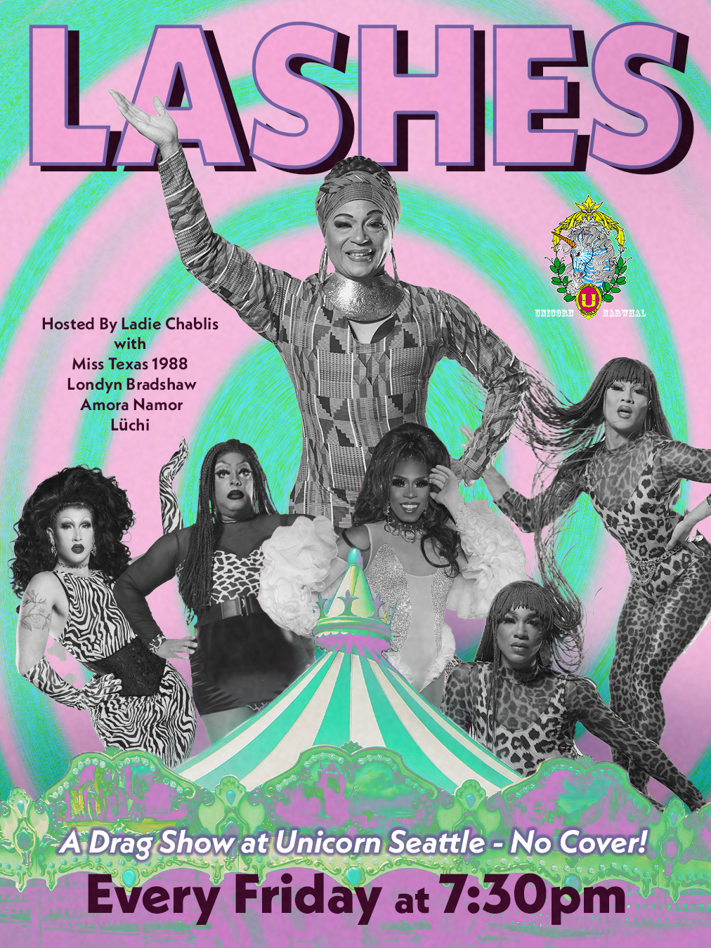 Lashes Cabaret! a Free Drag Show!