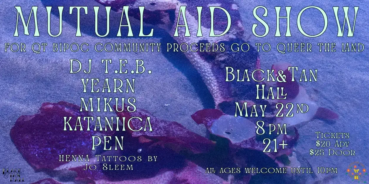 Mutual Aid Show for QTBIPOC Community
