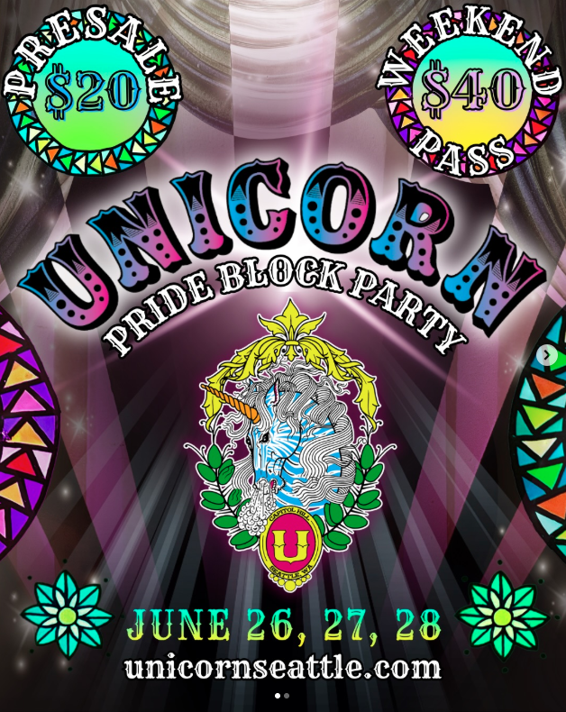 Unicorn Pride Block Party (3-Day Event)