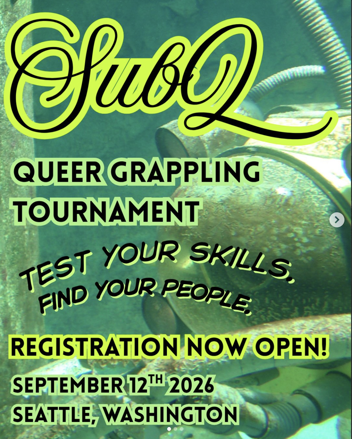 SubQ II: Queer & Trans Brazilian Jiu Jitsu Weekend