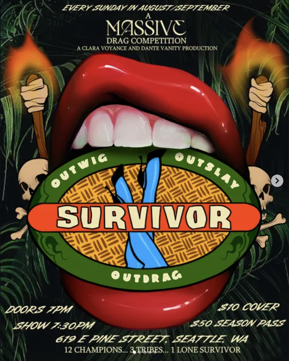 Survivor: Outwig, Outslay, Outdrag (Drag Competition EVERY SUNDAY!)