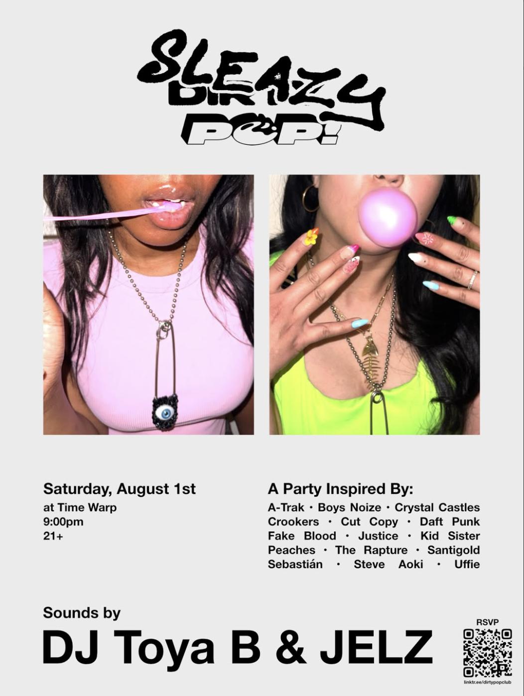 Dirty Pop presents: 𝙎𝙡𝙚𝙖𝙯𝙮 𝙋𝙤𝙥 💅🏼