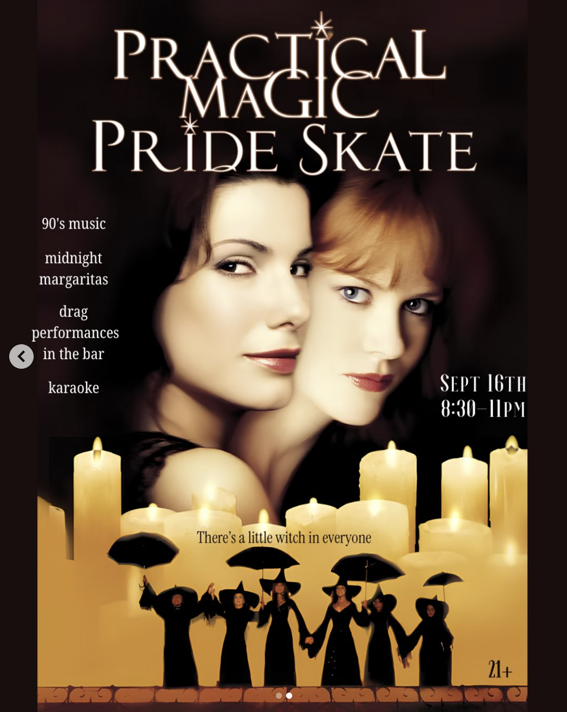 Practical Magic Skate 🌙🖤