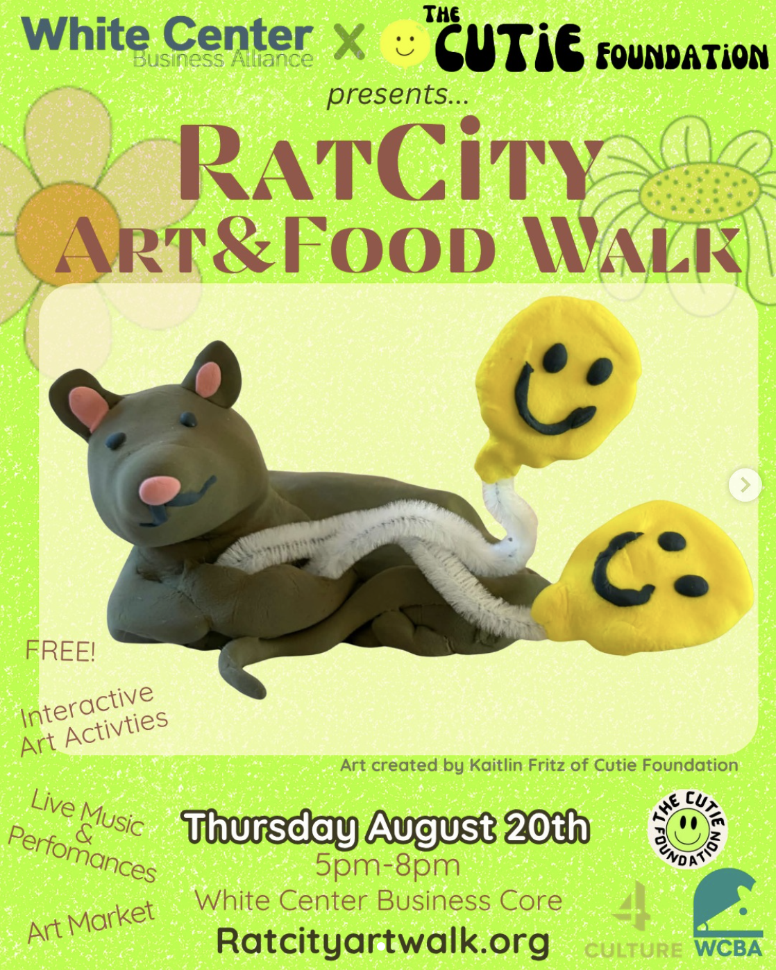 Rat City Art Walk Takeover