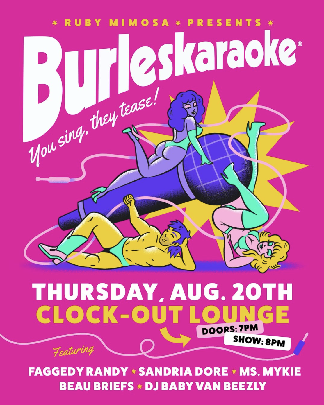 Ruby Mimosa Presents: BurlesKaraoke