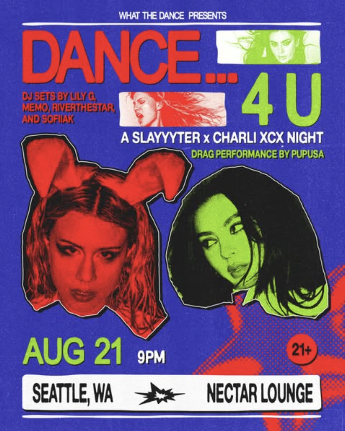 DANCE… 4 U: SLAYYYTER x CHARLI XCX NIGHT