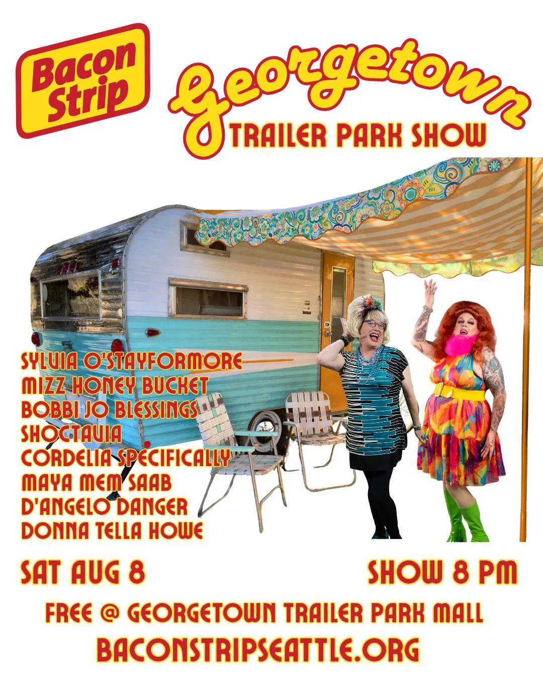 Bacon Strip Summer Trailer Park Show
