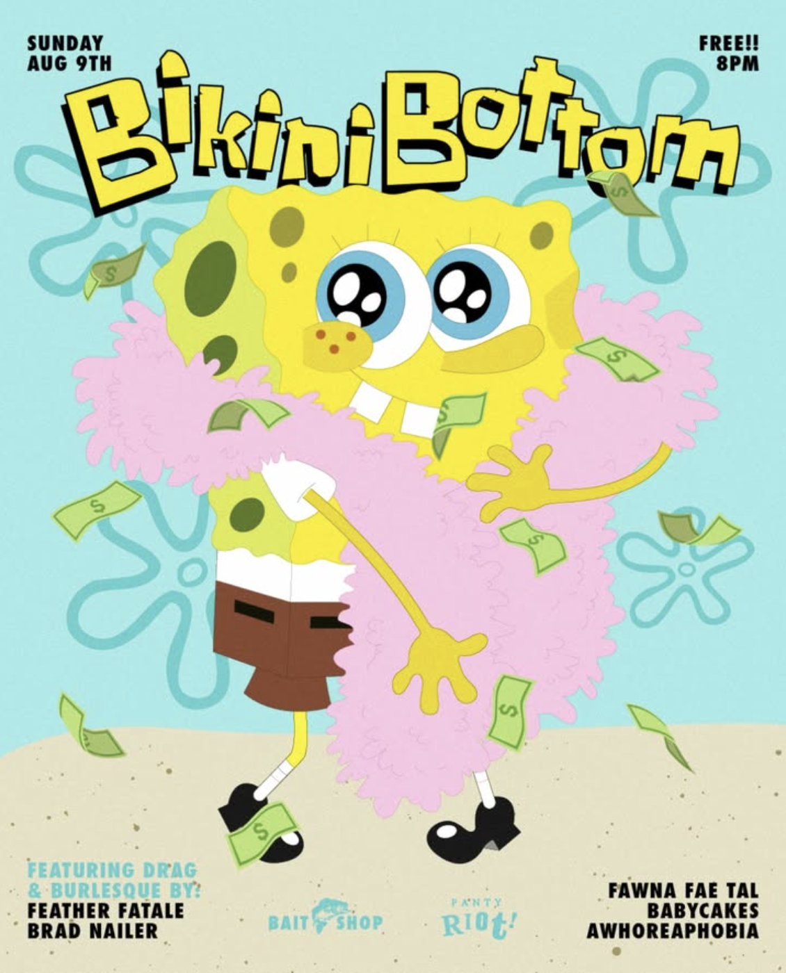 BIKINI BOTTOM (a SpongeBob-inspired drag and burlesque show)