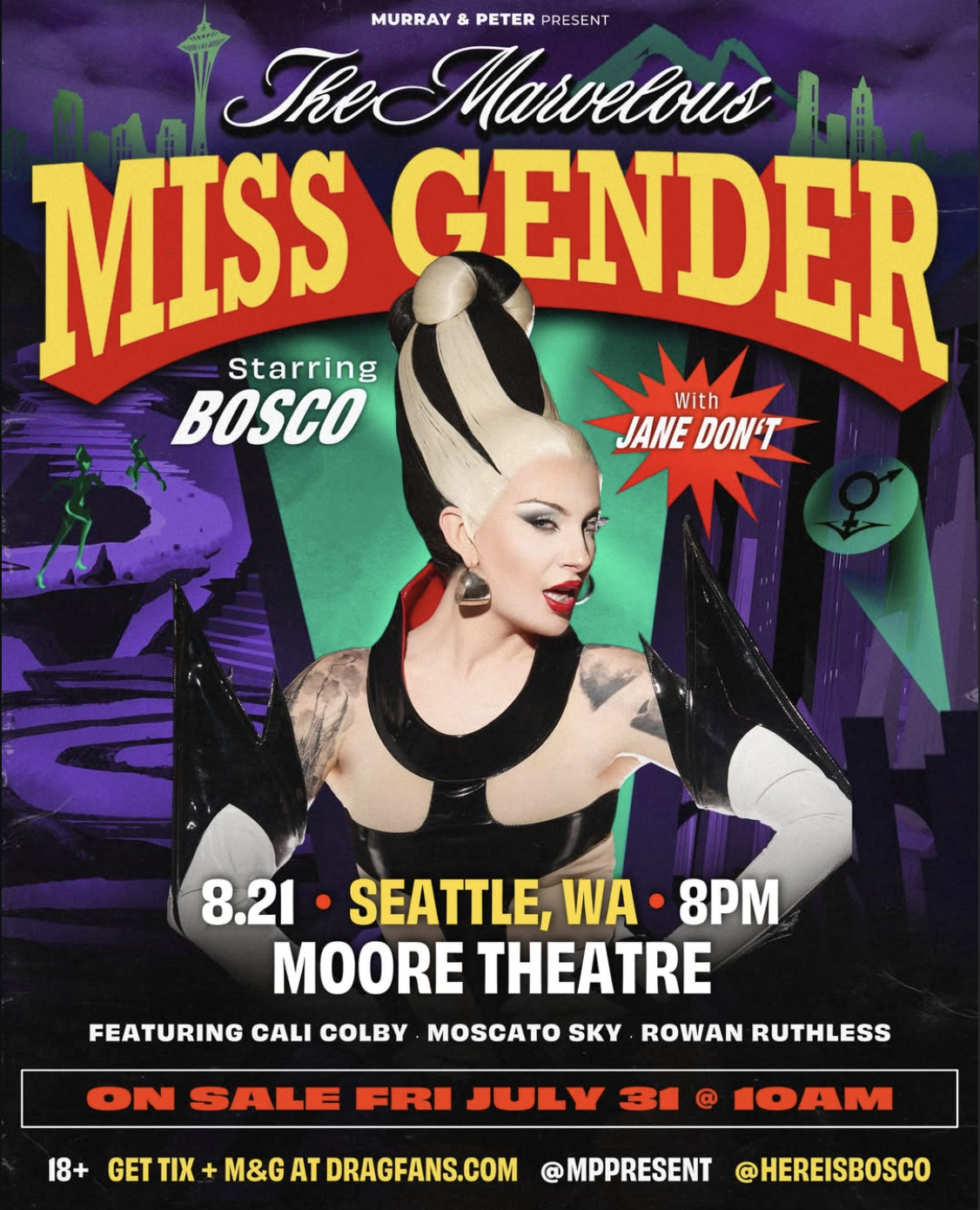 The Marvelous Miss Gender starring BOSCO