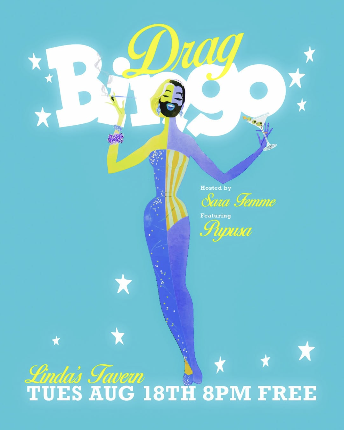 LINDA’S DRAG BINGO