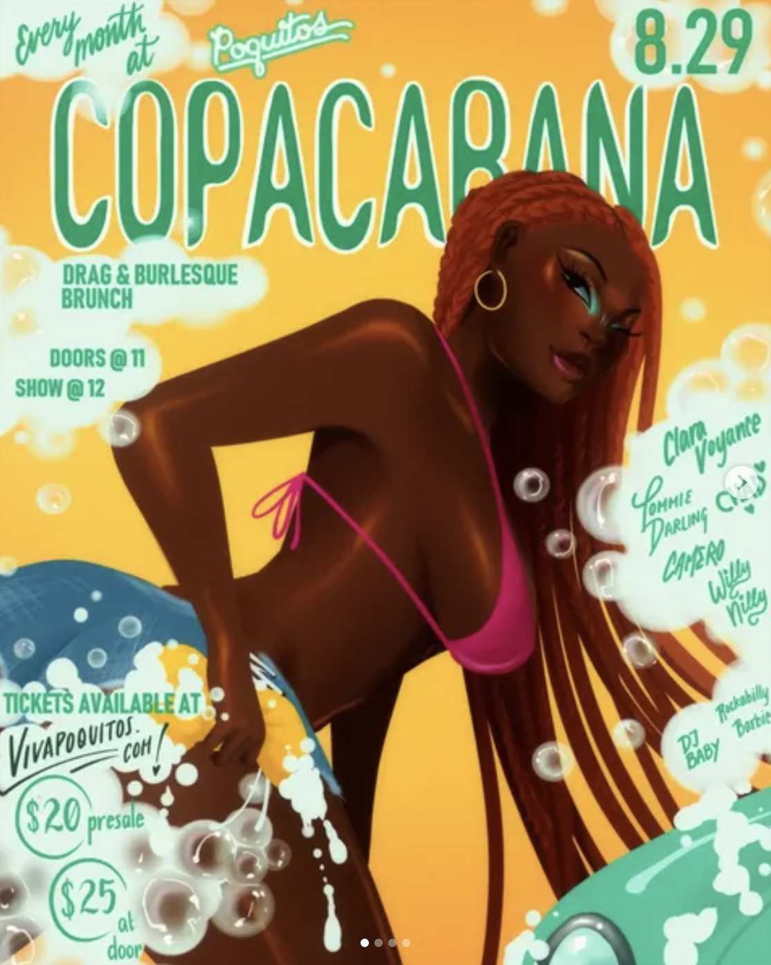 Copacabana Drag & Burlesque Brunch