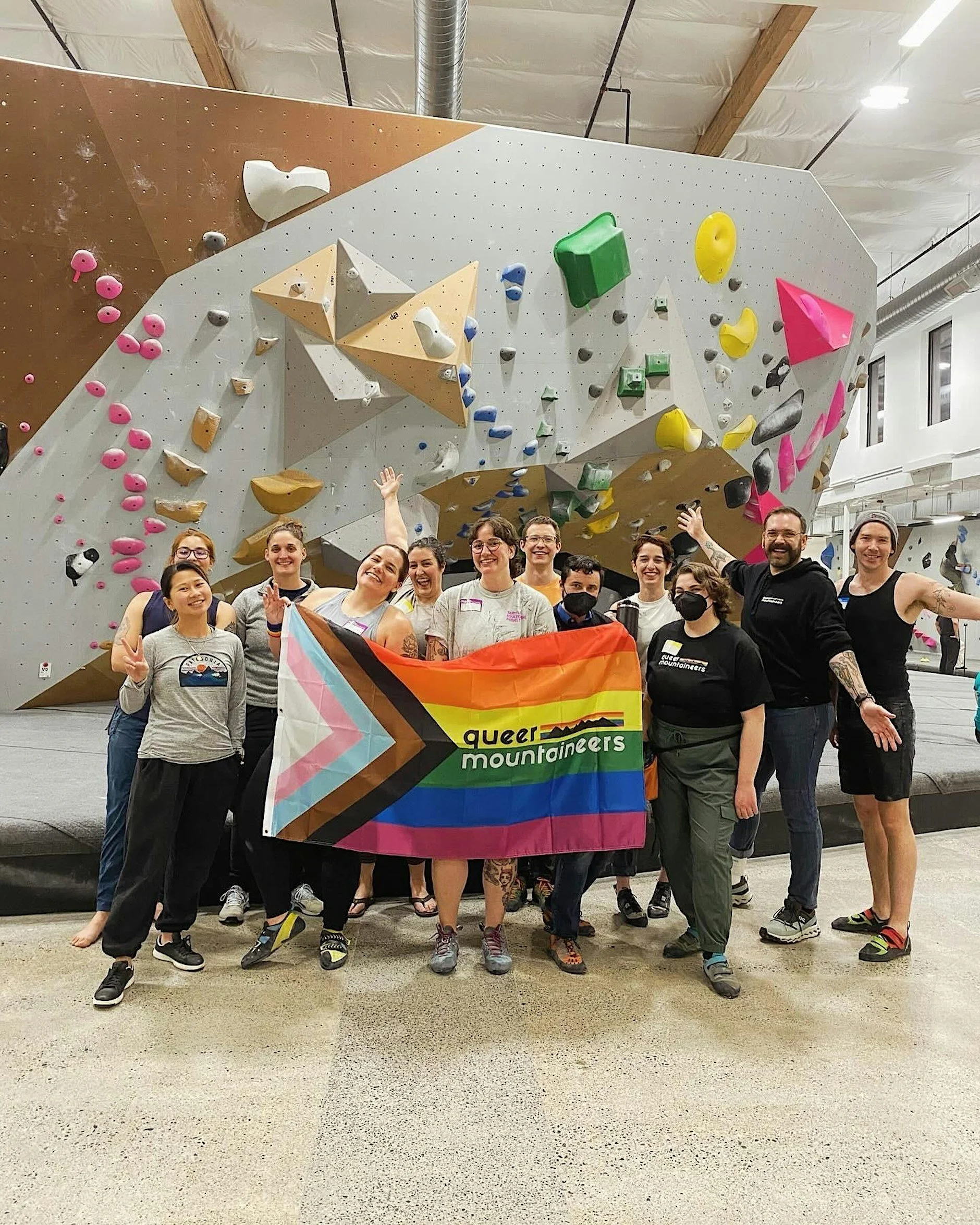 Queer Climb Night - Seattle Bouldering Project: University