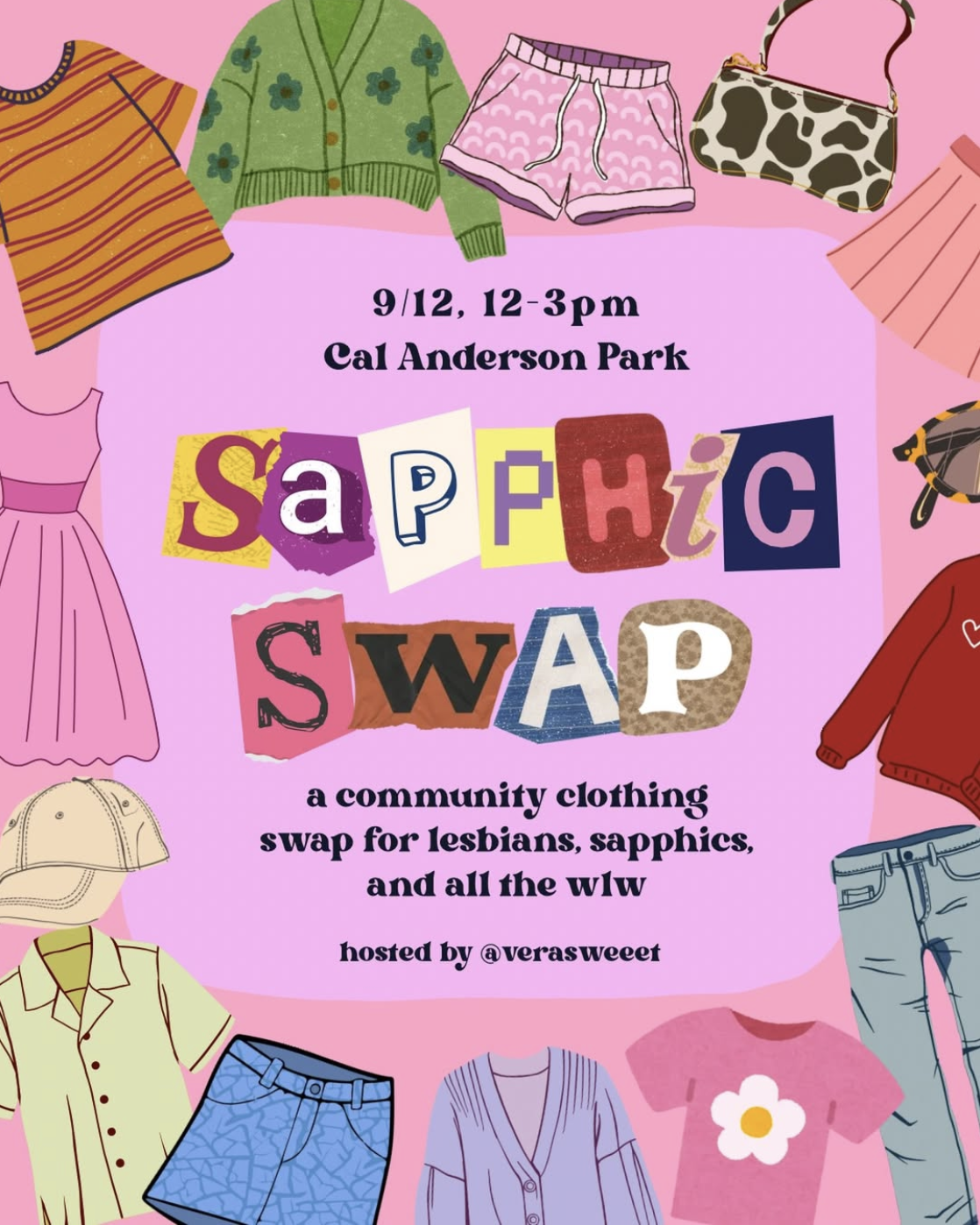 Sapphic Clothing Swap