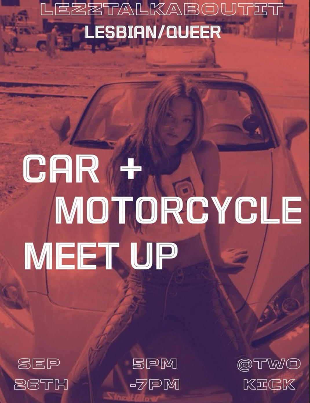 LESBIAN/QUEER CAR + MOTORCYCLE MEET UP